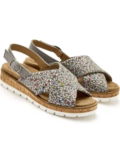 Femme Pédiconfort Sandales extensibles