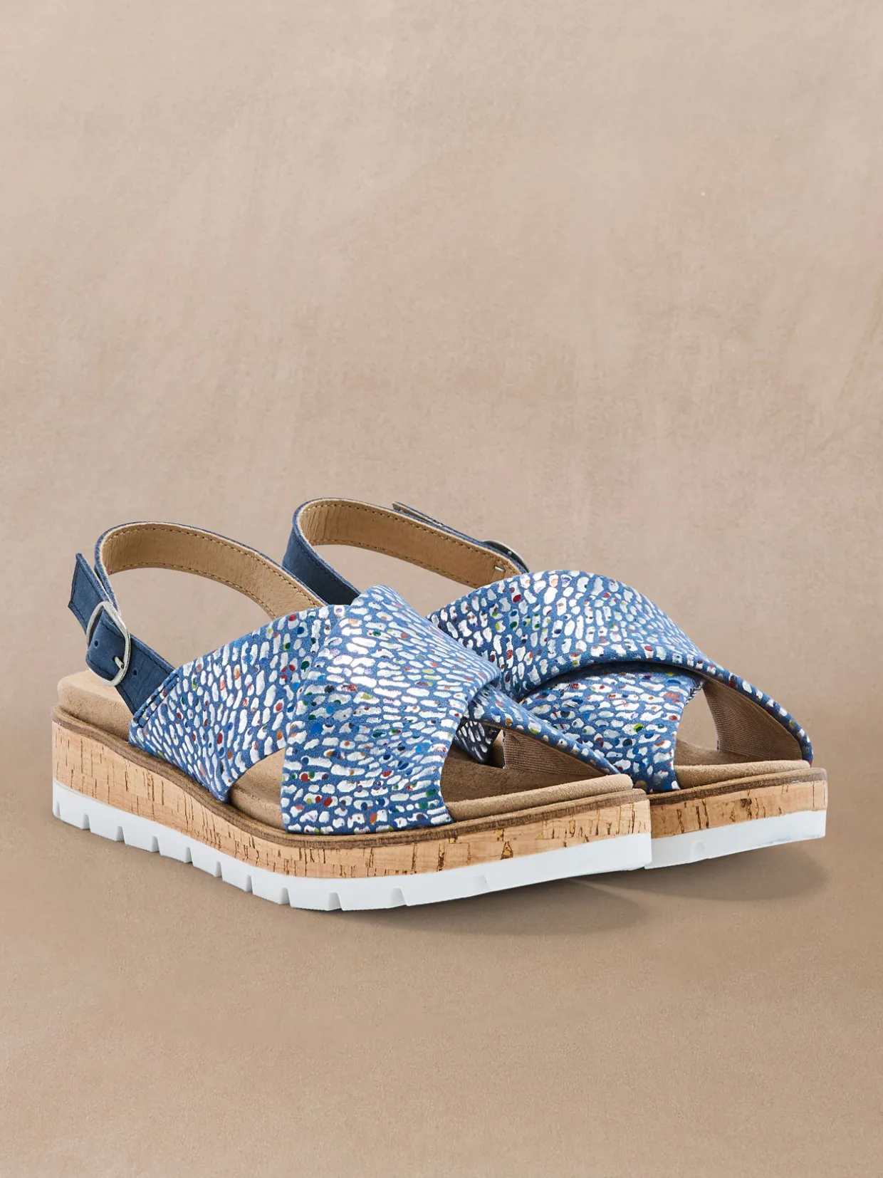 Femme Pédiconfort Sandales extensibles