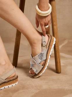 Femme Pédiconfort Sandales extensibles