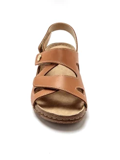 Femme Pédiconfort Sandales extra larges ouverture totale