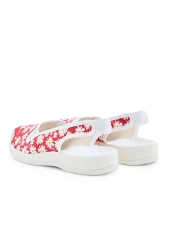 Femme Pédiconfort Sandales élastiquées intérieur éponge