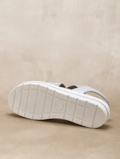 Femme Pédiconfort Sandales élastiquées semelle amovible