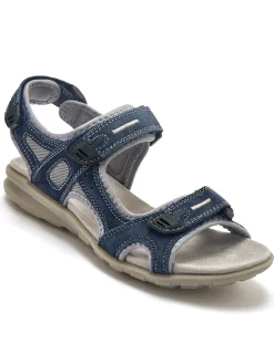 Femme Pédiconfort Sandales ouverture totale par scratchs