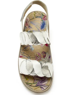 Femme Pédiconfort Sandales ouverture totale par scratchs