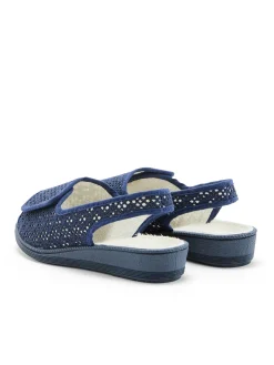 Femme Pédiconfort Sandales pantoufles ouverture totale