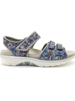 Femme Pédiconfort Sandales spécial marche à scratchs