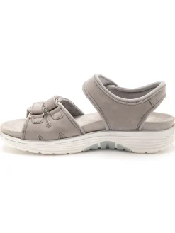 Femme Pédiconfort Sandales spécial marche à scratchs