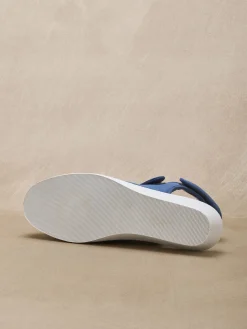 Femme Pédiconfort Sandales textile ouverture totale