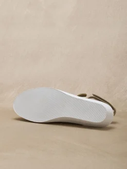 Femme Pédiconfort Sandales textile ouverture totale