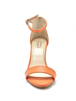 Femme Pédiconfort Sandales tout cuir à talon