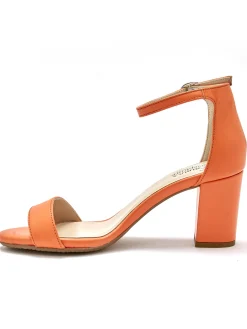 Femme Pédiconfort Sandales tout cuir à talon