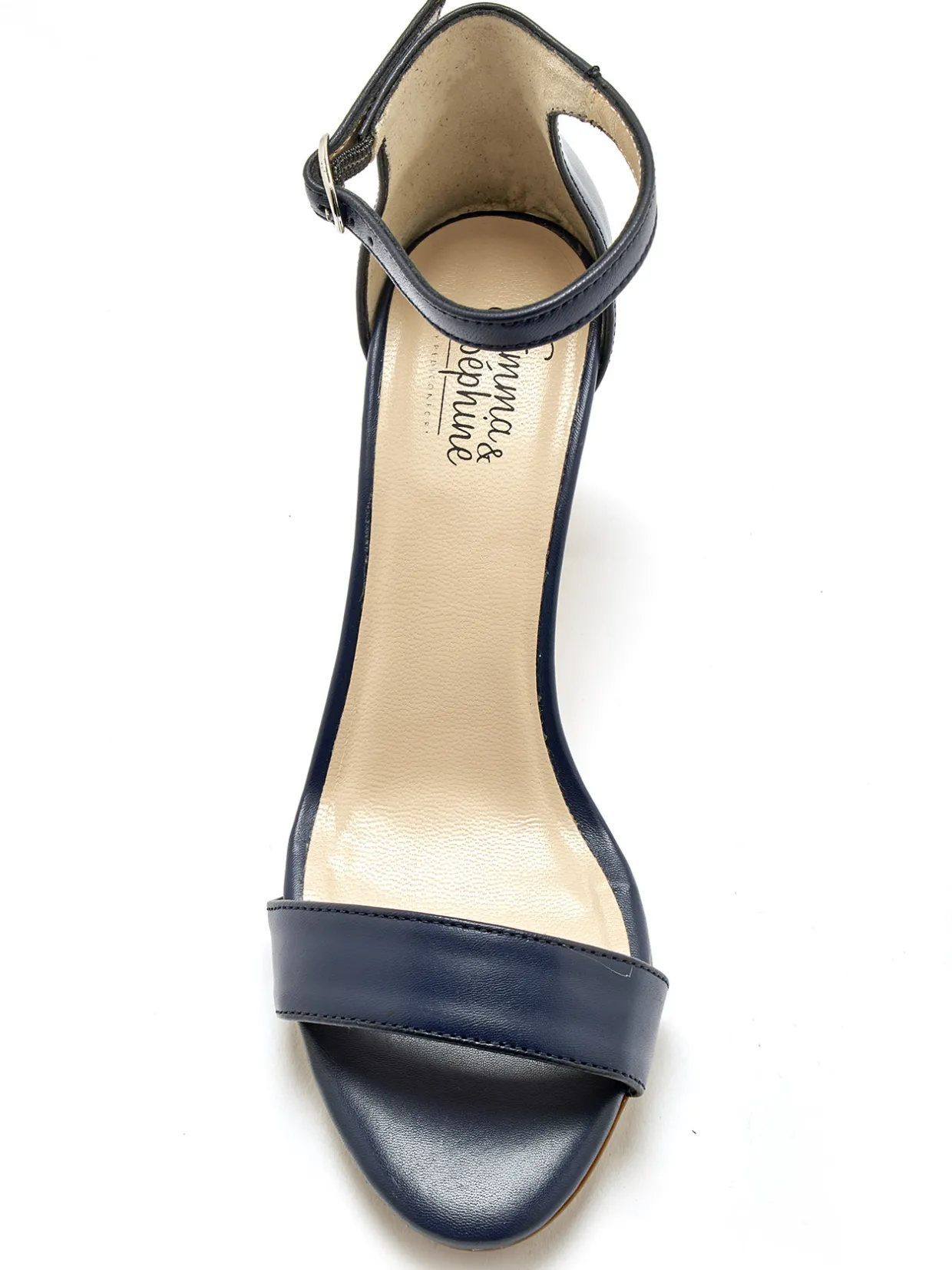 Femme Pédiconfort Sandales tout cuir à talon