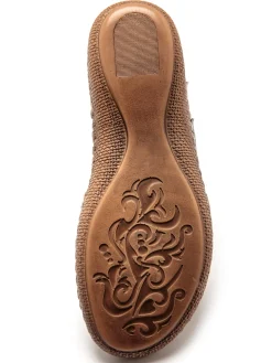 Femme Pédiconfort Sandales ultra souples en cuir