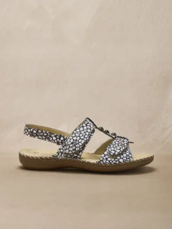 Femme Pédiconfort Sandales ultra souples en cuir