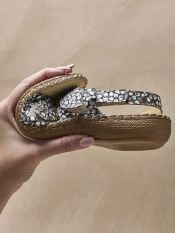 Femme Pédiconfort Sandales ultra souples en cuir