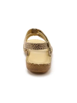 Femme Pédiconfort Sandales ultra souples en cuir