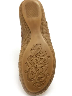 Femme Pédiconfort Sandales ultra souples en cuir