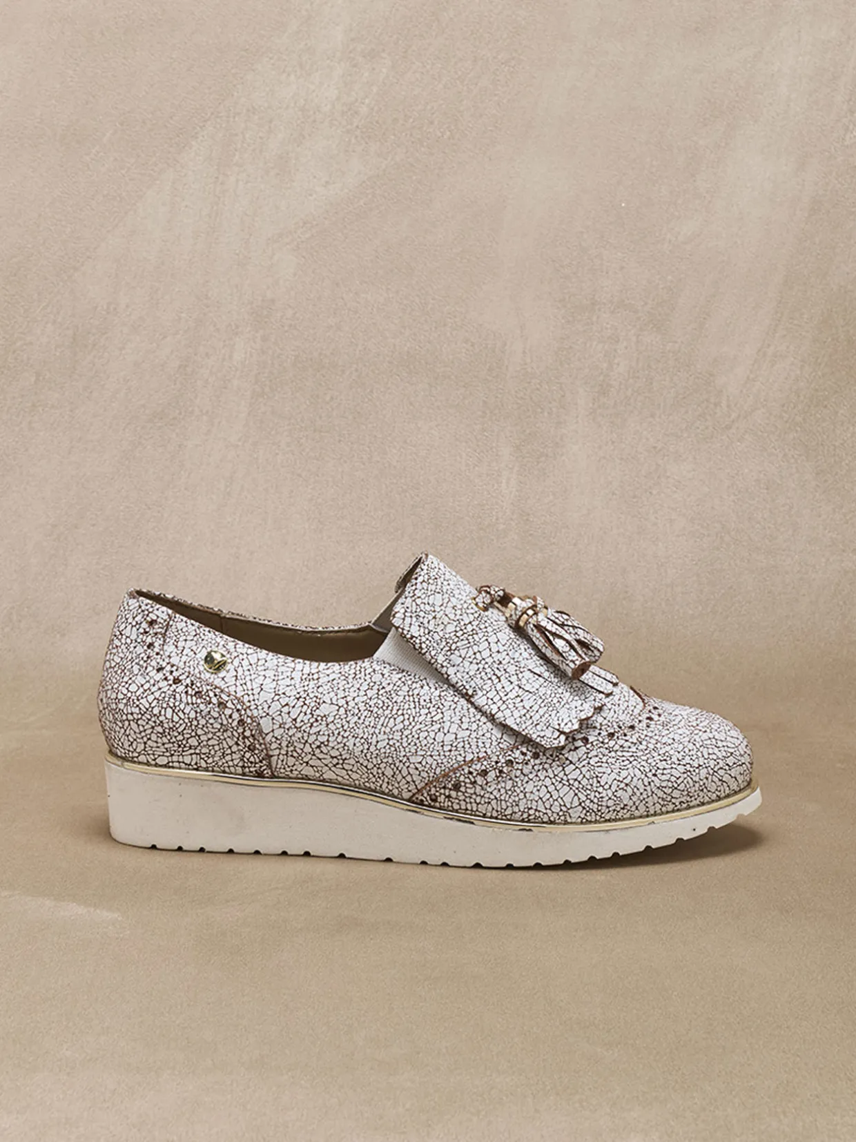 Femme Pédiconfort Sans-gêne à pompons élastiqués côtés