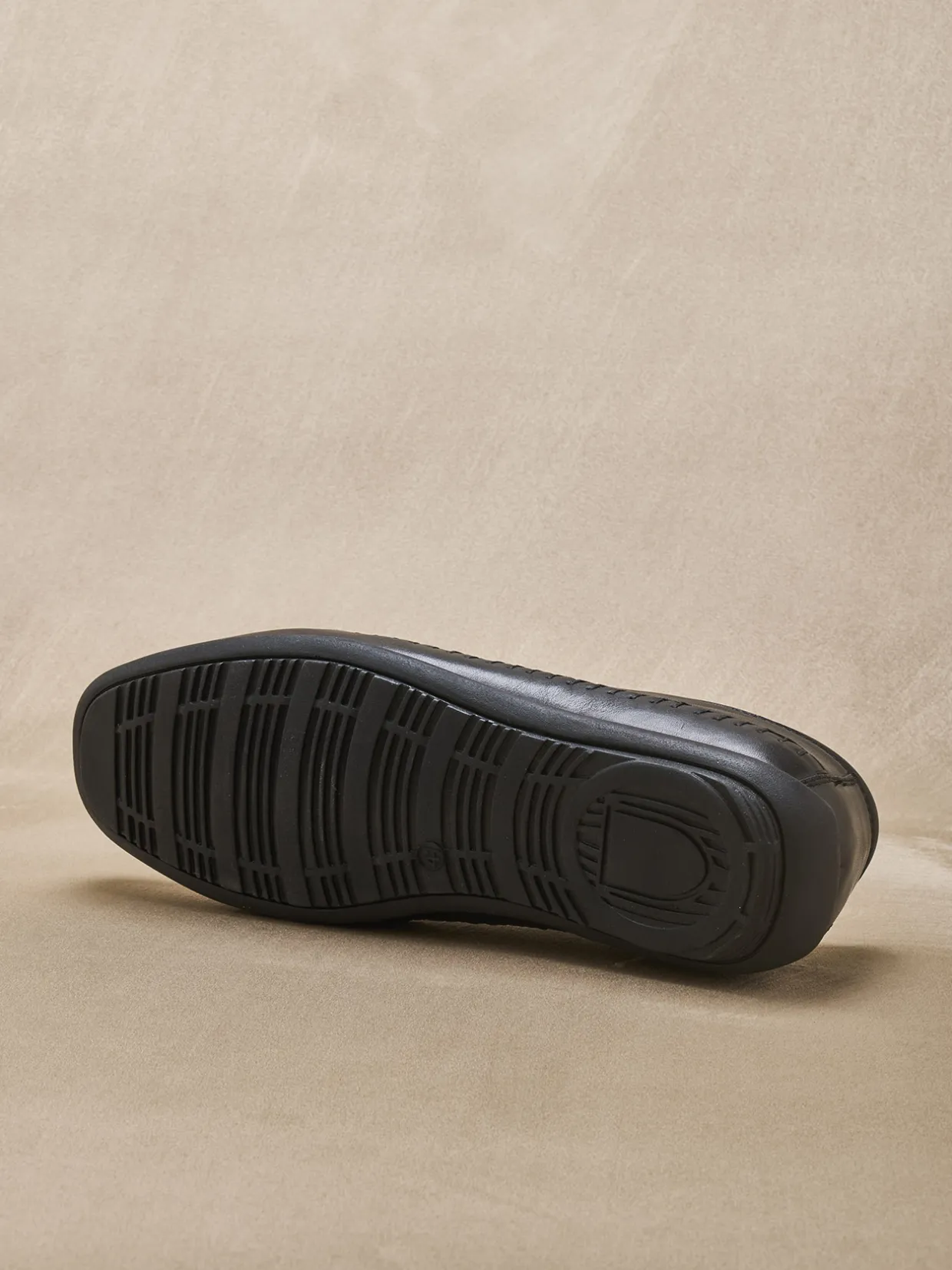 Homme Pédiconfort Sans-gêne cuir élastiqués