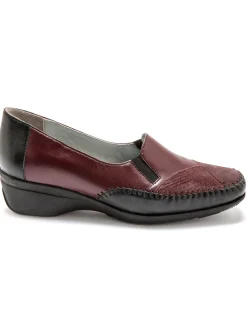 Femme Pédiconfort Sans-gêne cuir ultra souples