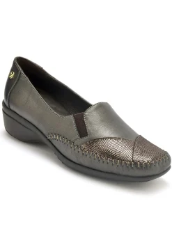 Femme Pédiconfort Sans-gêne cuir ultra souples