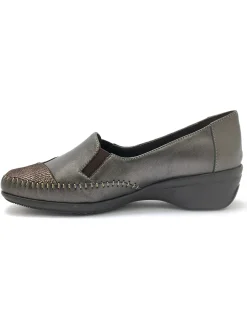 Femme Pédiconfort Sans-gêne cuir ultra souples