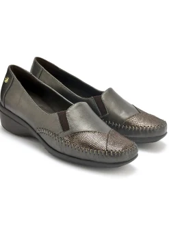 Femme Pédiconfort Sans-gêne cuir ultra souples