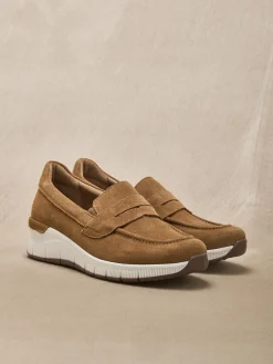 Femme Pédiconfort Sans-gêne cuir velours élastiqués