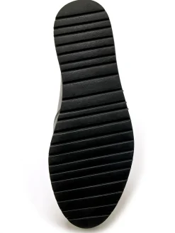 Femme Pédiconfort Sans-gêne cuir zippés et élastiqués