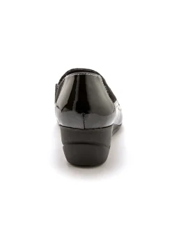 Femme Pédiconfort Sans-gêne en cuir largeur confort