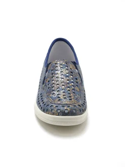 Femme Pédiconfort Sans-gêne en cuir perforés