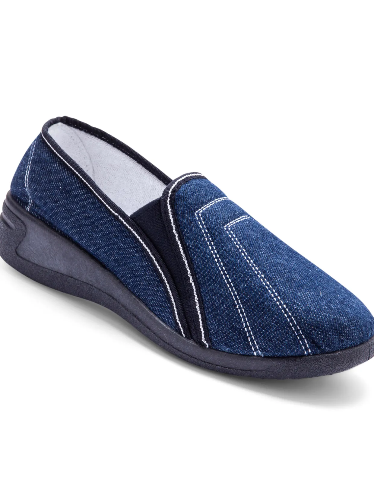 Femme Pédiconfort Sans-gêne en toile intérieur éponge