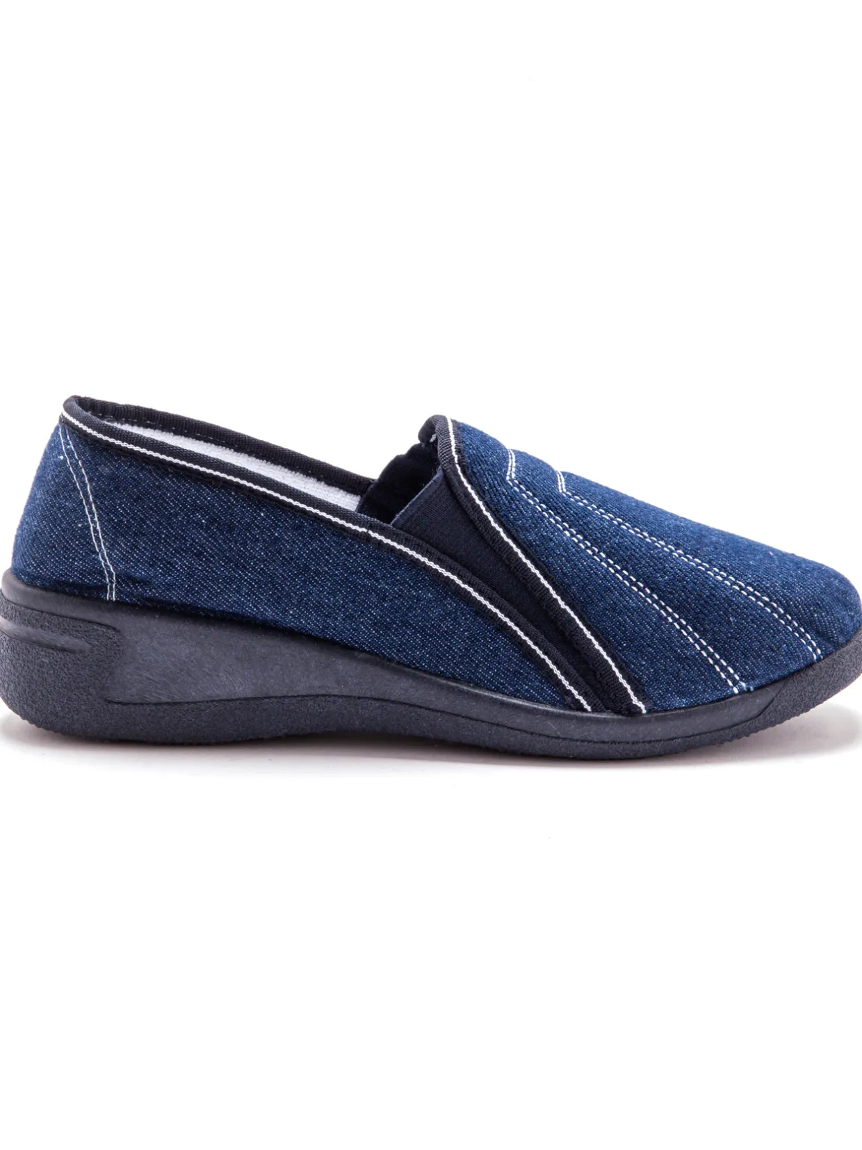 Femme Pédiconfort Sans-gêne en toile intérieur éponge