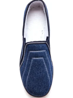 Femme Pédiconfort Sans-gêne en toile intérieur éponge