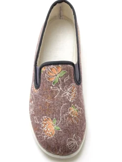 Femme Pédiconfort Sans-gêne imprimés intérieur éponge