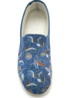 Femme Pédiconfort Sans-gêne imprimés intérieur éponge