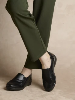 Femme Pédiconfort Sans-gêne élastiqués côtés