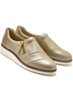 Femme Pédiconfort Sans-gêne élastiqués et zippés