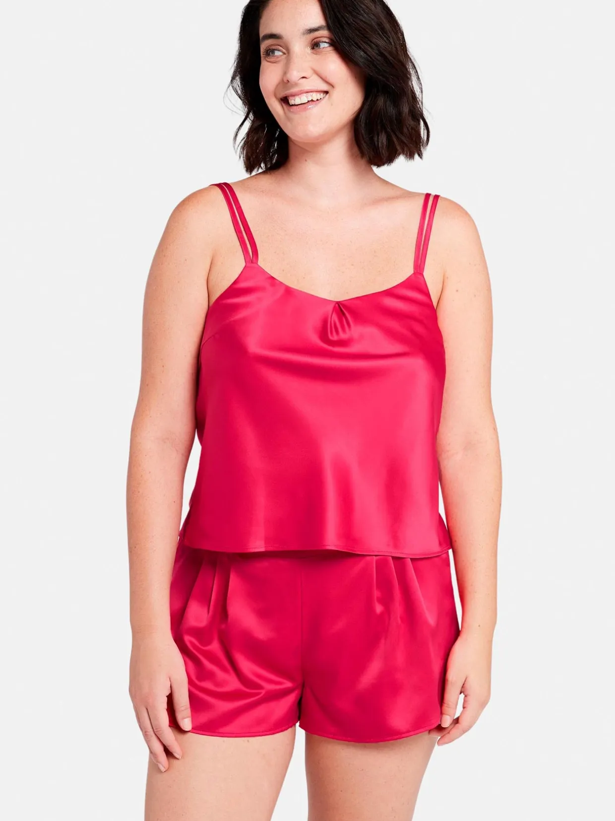 Sans Complexe Short en satin Glam Chic