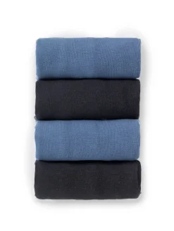 Homme Daxon Slips fermés taille haute lot de 4