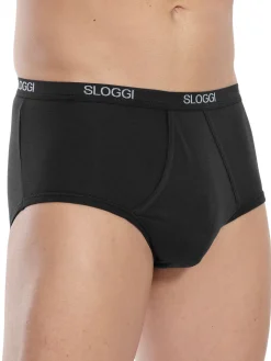 Homme Sloggi Slips maxi ouverts lot de 3