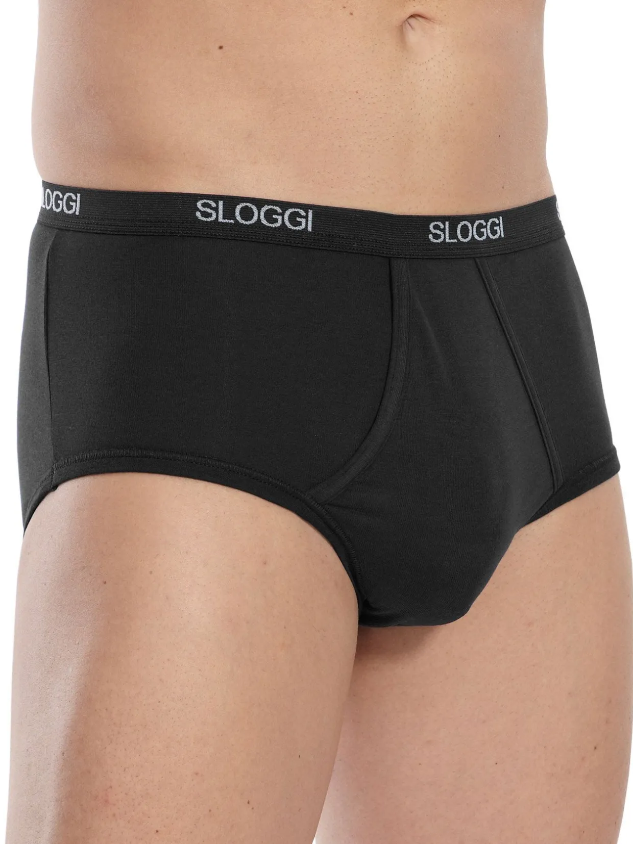 Homme Sloggi Slips maxi ouverts lot de 3