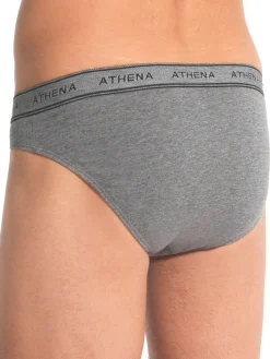 Homme Athéna Slips Midi homme, lot de 4