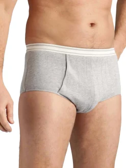 Homme Daxon Slips ouverts côtes plates lot de 3