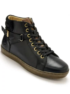 Femme Pédiconfort Sneakers montantes avec zip et lacets