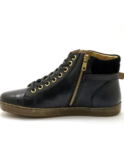 Femme Pédiconfort Sneakers montantes avec zip et lacets