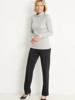 Femme Daxon Sous-pull en maille courtelle