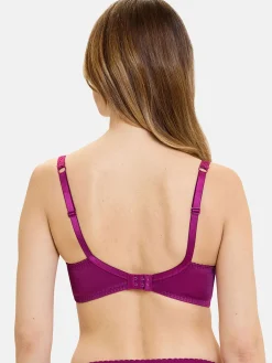Sans Complexe Soutien-gorge à armatures brodé Narcisse