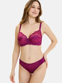 Sans Complexe Soutien-gorge à armatures brodé Narcisse