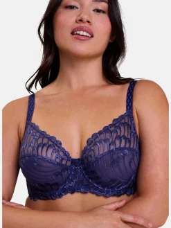Sans Complexe Soutien-gorge à armatures brodé Narcisse